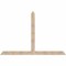 Ekena Millwork Portland Smooth Timber Gable Bracket, Douglas Fir, 96"W x 64"H x 1 1/2"D x 5 1/2"F, 16/12 Pitch GBW096X64X0206POR00SDF - alternate 1